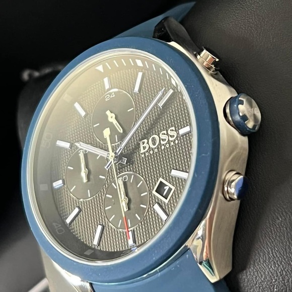 HB1513717- Hugo Boss Men’s Velocity Blue Watch - Picture 6 of 13